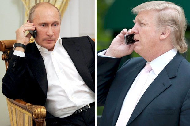Владимир Путин ,Дональд Трамп нар утсаар ярьжээ
