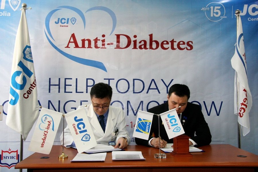 ШНУГНЭ-т иргэдийг чихрийн шижин өвчнөөс сэргийлэх “Anti–Diabetes” төслийн нээлт болов