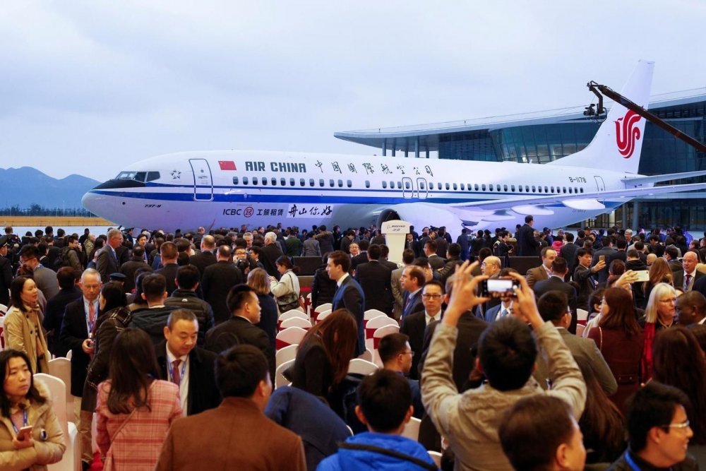Боинг компани Хятадад анхныхаа нисэх онгоцыг үйлдвэрлэж гаргалаа