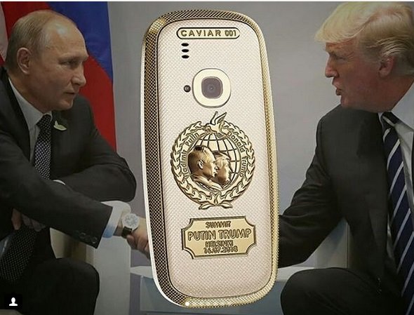 Путин, Трамп нарт зориулан “Nokia 3310” гар утасны шинэ загварыг гаргажээ