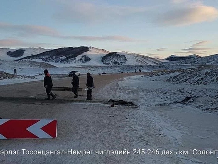 Солонготын давааны замд туузан хашлага, хурд сааруулагч хийж байна гэв