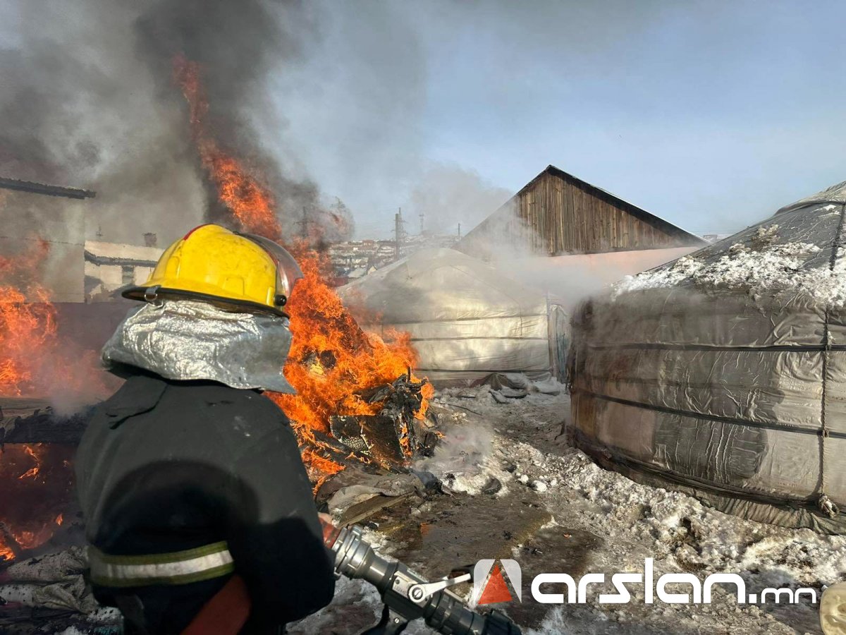 СЭРЭМЖЛҮҮЛЭГ: 5 ханатай гэр, автобусны нүүр хэсэг шатаж 35 настай эрэгтэй нас баржээ