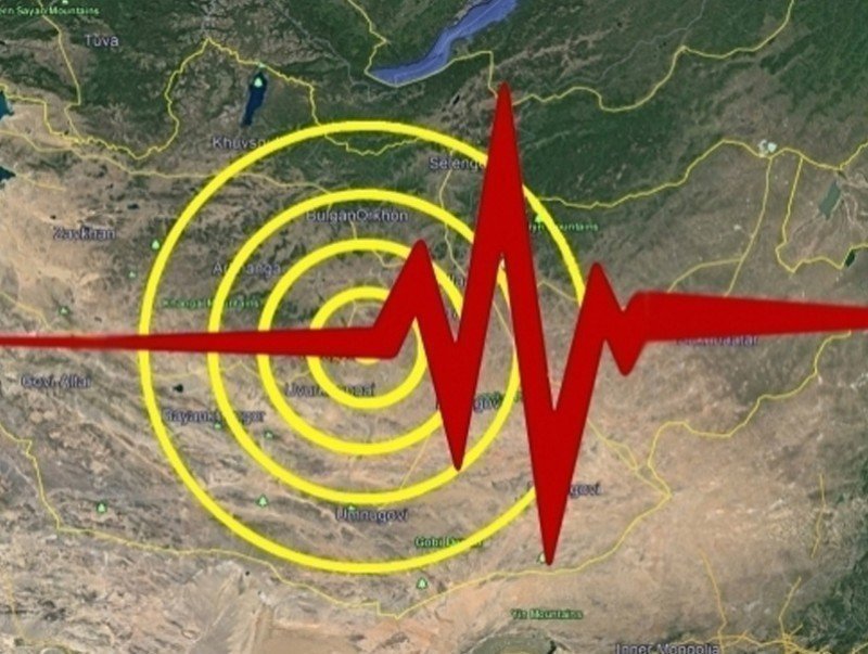 Говь-Алтай аймагт 3.7 магнитудын хүчтэй газар хөдлөлт боллоо
