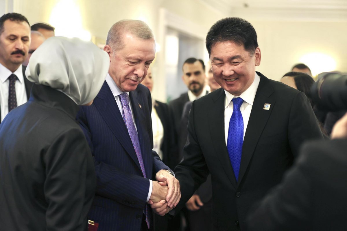 Ерөнхийлөгч У.Хүрэлсүх Бүгд Найрамдах Турк Улсын Ерөнхийлөгчтэй уулзлаа